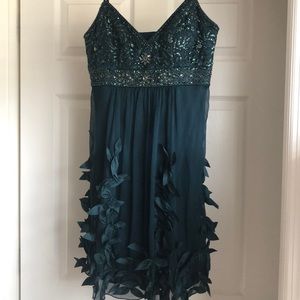 Sue Wong Cocktail Beaded Dress